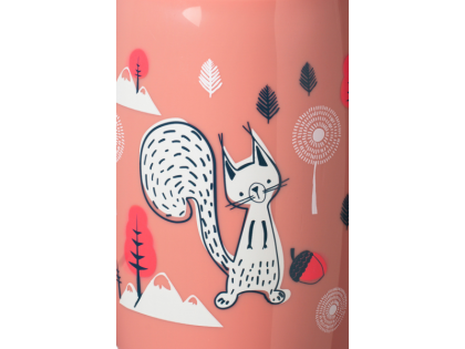 Netekoucí termohrnek Superstar s brčkem 266 ml 12 m+