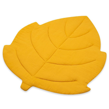Mušelínová hrací deka New Baby Leaf 