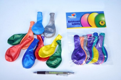 Různobarevné balónky 10 ks