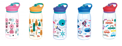 Plastová láhev s pítkem Glow Kids 580 ml Quokka