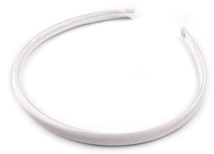 Saténová čelenka do vlasů