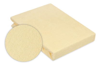 Prostěradlo froté s gumou Classic 70 x 140 cm Babymatex