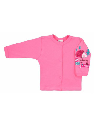 Kojenecký kabátek Bobas Fashion Ježek růžový