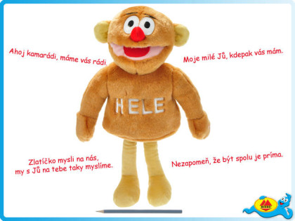 Jů a Hele - Hele 43 cm česky mluvící