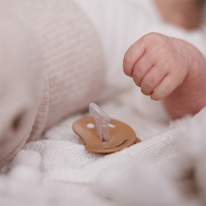 Dudlíky silikonové anatomické 0 - 6 m, 2 ks BabyOno