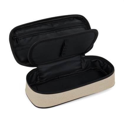 Pouzdro etue komfort Unicolor Mocca OxyBag