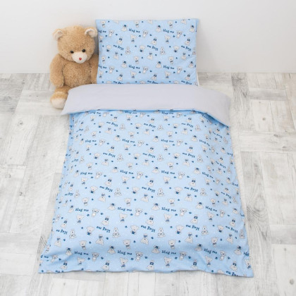 Dětské povlečení Teddy bears z Jersey 100 x 135 cm