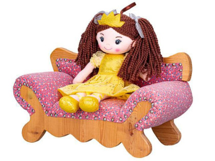 Panenka princezna Lenka 35 cm měkké tělo, na baterie, česky zpívající 0 m+