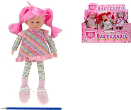 Panenka hadrová pihatá 28cm