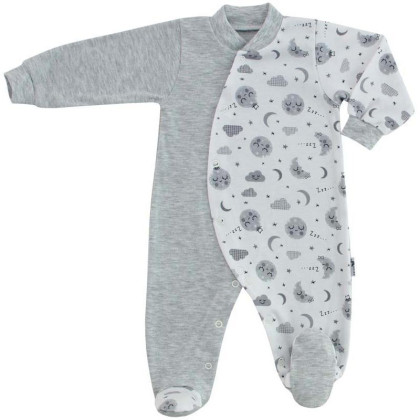 Kojenecký overal Měsíček, Šedá