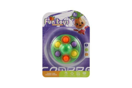 Bubble pops spinner plast 8 cm