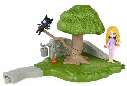 Harry Potter výuka létaní s figurkou Lenky a Testrála