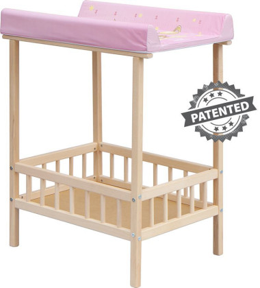 Přebalovací pult Scarlett Pája ECO Galaxy růžový