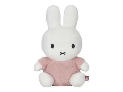 Králíček Miffy Fluffy Pink 25 cm Little Dutch