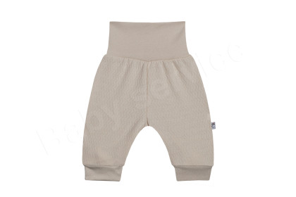 Kojenecké kraťasy vlnky béžová - Baby Service