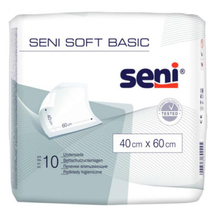 Jednorázové přebalovací podložky Seni Soft 40x60cm 10 ks