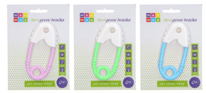 Chrastítko - špendlík