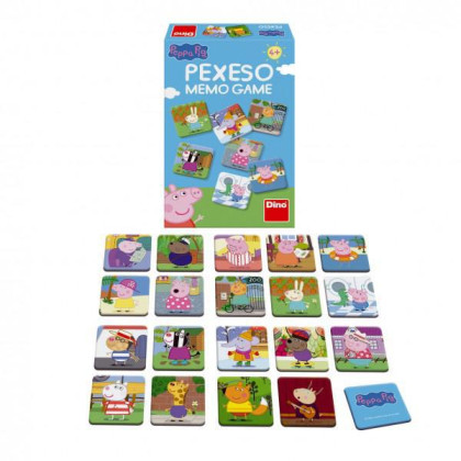 Pexeso Prasátko Peppa/Peppa Pig 48 pevných kartiček