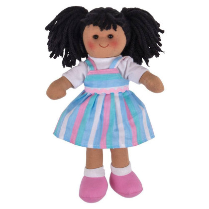 Látková panenka Kira 28 cm Bigjigs Toys