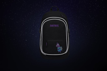 Set 5 Core Fortnite Llama: batoh, sáček, ledvinka, obal na notebook, peněženka GRS Baagl