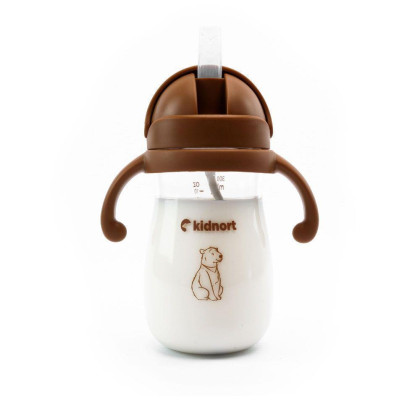 Hrneček s brčkem Bringebaer 300 ml Kidnort