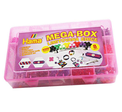 Hama Mega box - nažehlovací korálky