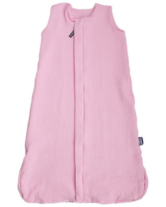 Letní 3D spací pytel mušelín růžový