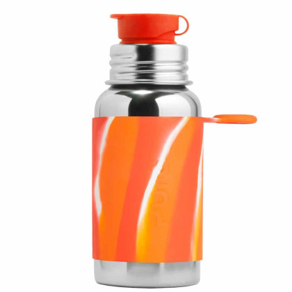 Nerezová láhev se sportovním uzávěrem, Pura 550 ml