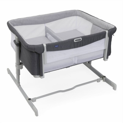 Postýlka Next2Me Twins pro dvojčata - Magnet Grey Chicco