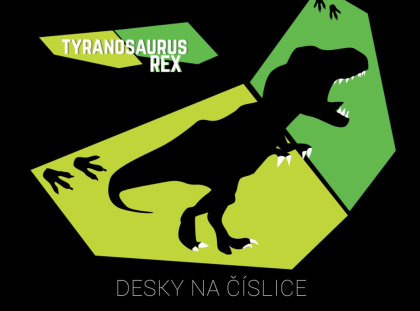 Desky na číslice T-rex