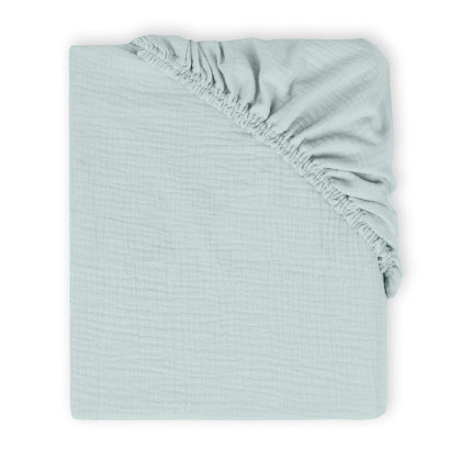 Mušelínové prostěradlo s gumou 60 x 120 cm BabyMatex
