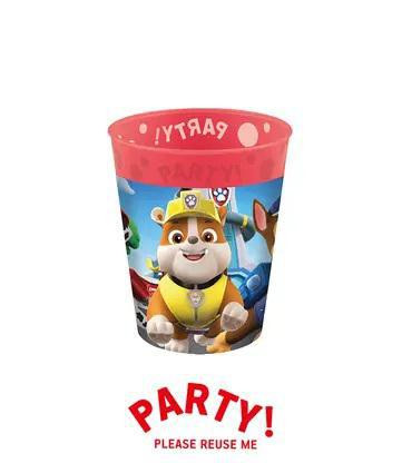 Kelímek plastový - Tlapková Patrola 250 ml/1 ks