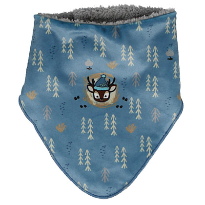 Zimní nákrčník wellsoft na suchý zip Sobík modrá RDX