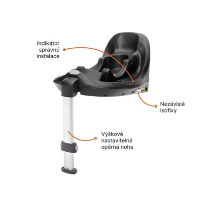 Autosedačka XM Plus i-Size bundle Zopa