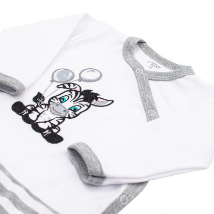 Kojenecký bavlněný overal New Baby Zebra exclusive