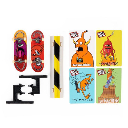 Tech Deck Fingerboard dvojbalení s překážkou