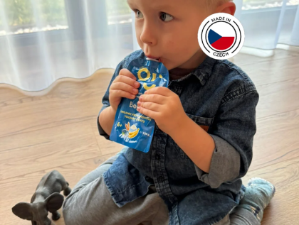 BIO Smoothie s ovocem, jogurtem a ovesnými vločkami (120 g) 12 ks Beggs