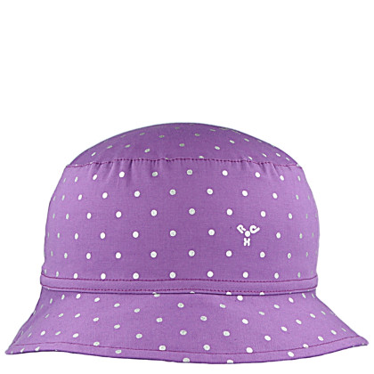 Dívčí letní klobouk tečky RDX Fialová
