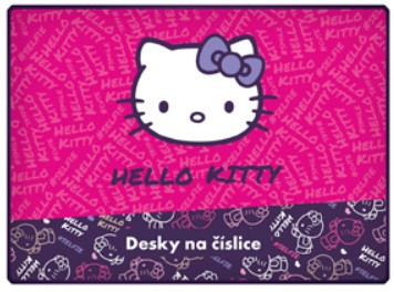 Desky na číslice Hello Kitty Kids