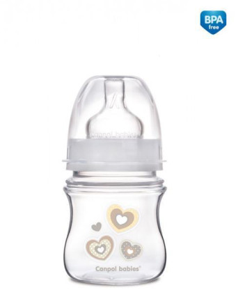 Antikoliková láhev se širokým hrdlem 120 ml Newborn baby Canpol
