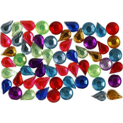 Kamínky kulaté a kapky 5 mm, 15 g Creativ Company