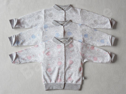 Bavlněný kabátek MEDVÍDEK Baby Service vel. 56 - 80