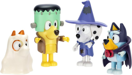 Maškarní párty sada 4 figurky Bluey