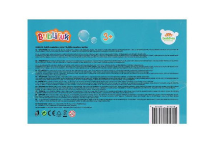Bublifuk sekačka se světlem a náplní 17 x 50 cm na baterie