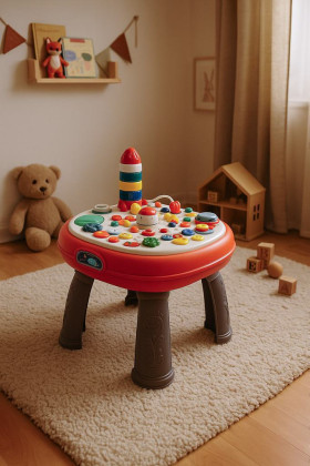 Interaktivní hrající hudební stoleček Baby Mix