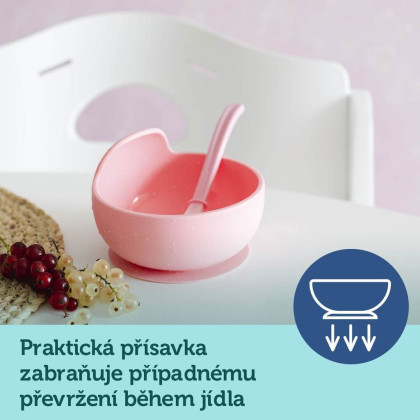 Silikonová miska s přísavkou 300 ml Canpol babies
