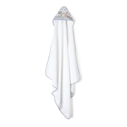 Set froté osuška 100 x 100 cm Interbaby Sloník + přítulka