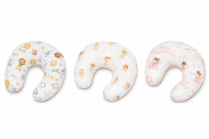 Kojící polštář podkova mušelín bavlna Sensillo