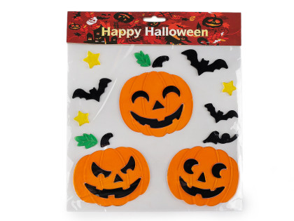 Gelové samolepky Halloween / čarodějnice