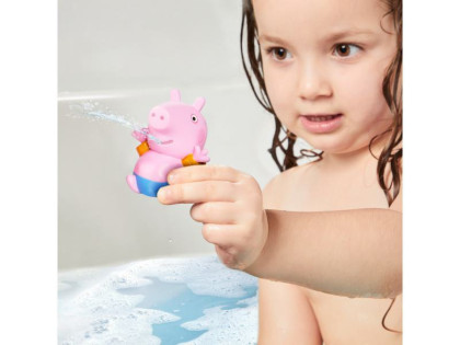 Prasátko Peppa Pig, maminka a Tom - stříkající hračky do vody